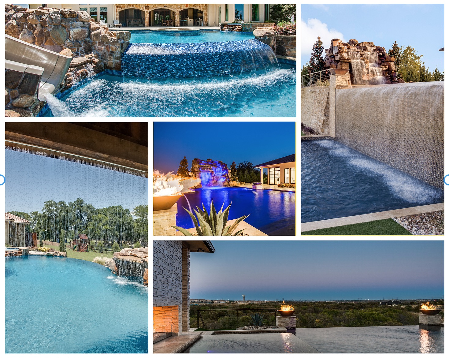 pool-features Dazzling Pool Features