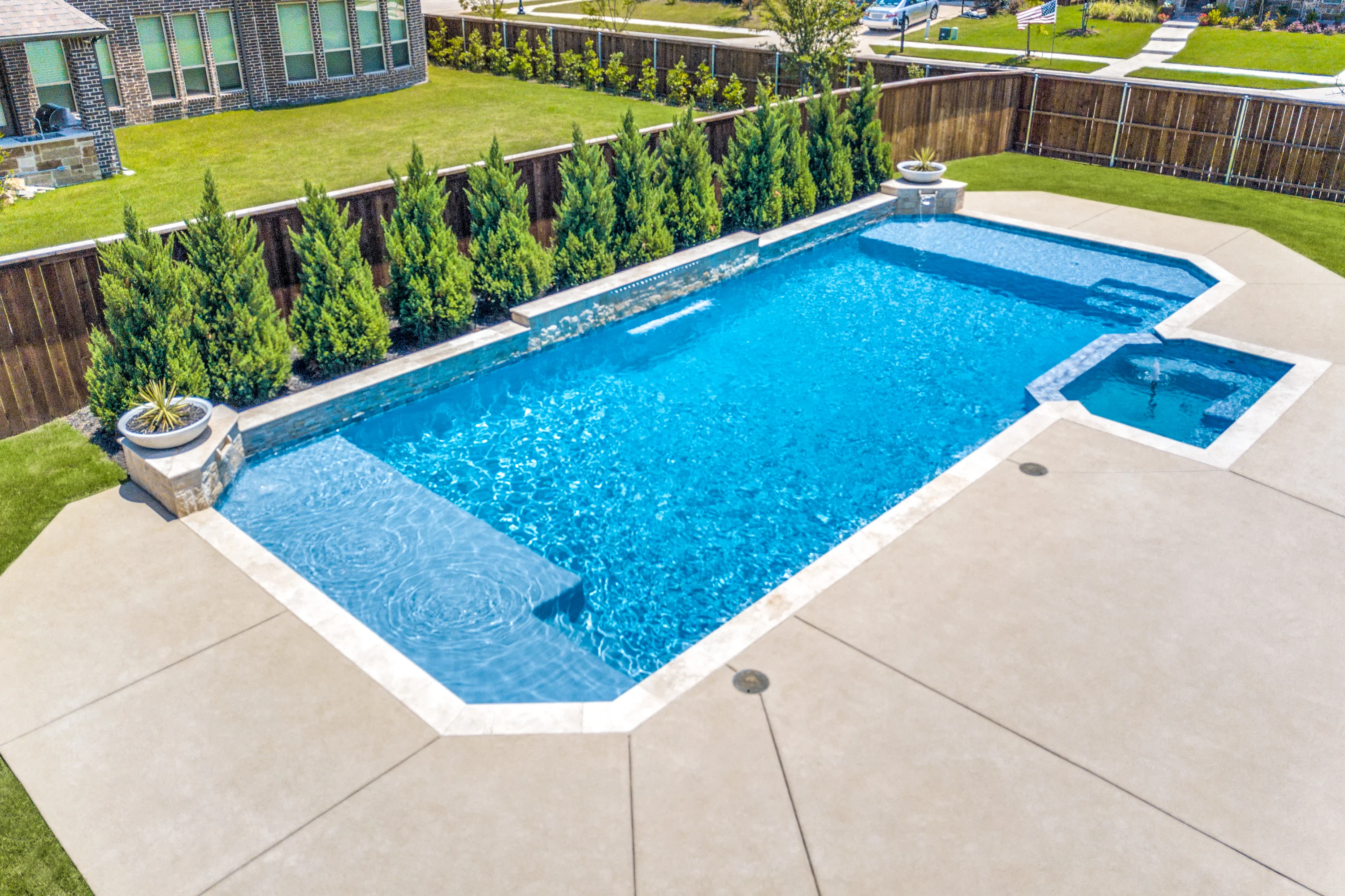 Modern Minimalist pool — Hitchens  13
