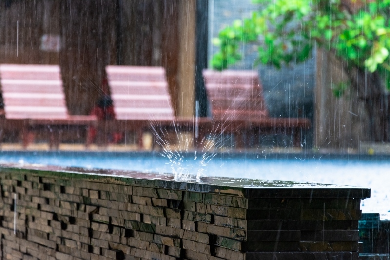 Does Rainwater affect my pool